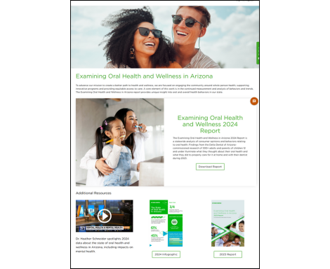 Website Thumbnail (470 x 384) - DDAZ_ExaminingOralHealthWellnessinArizona_Website_Thumbnail_2023