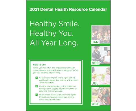 Oral Health Resource Calendar