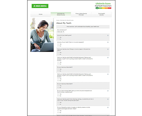 LifeSmile scoring sheet 