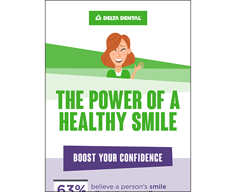 the power of a healthy smile flyer 